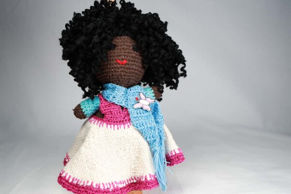 MUÑECA AMIGURUMI  MARIPOSA
