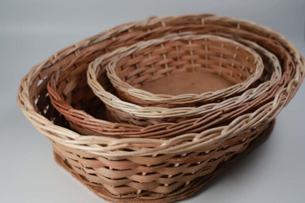 JUEGO DE CESTAS OVALADAS
