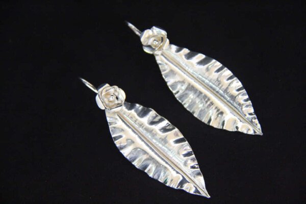 Zarcillos Hojas
